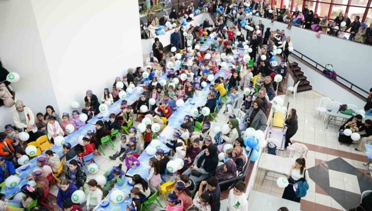 Yıldırım’da minikler için iftar vakti