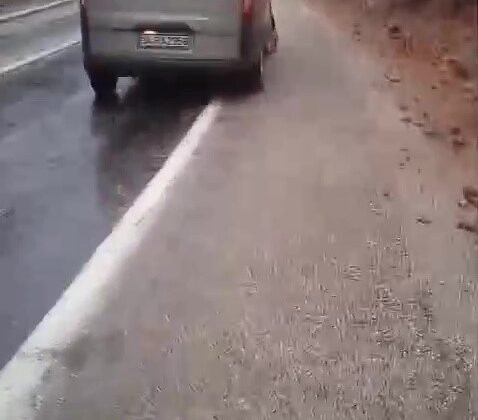 Yine aynı yer: 4 öğretmene mezar olan Tırtat mevkiinde kayalar düşmeye devam ediyor