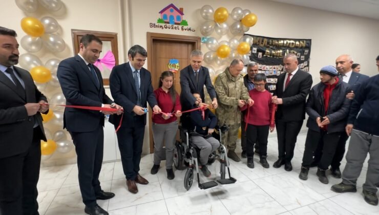 Yüksekova’da özel öğrenciler için ’Uygulama Evi’ açıldı