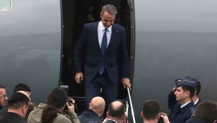 Yunanistan Başbakanı Miçotakis, Cumhurbaşkanı Erdoğan ile görüşmek üzere Ankara’da