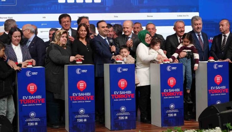 Yüzyılın Konut Projesinde Denizli Kura Çekimi yapıldı