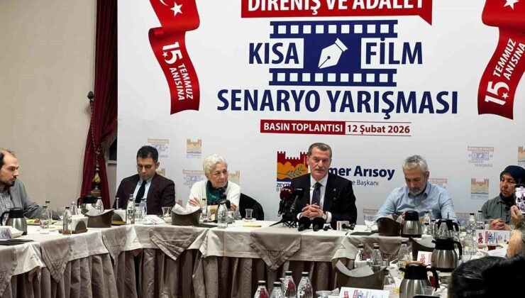Zeytinburnu’nda ‘Direniş ve Adalet Kısa Film Senaryo Yarışması’nın lansmanı gerçekleştirdi