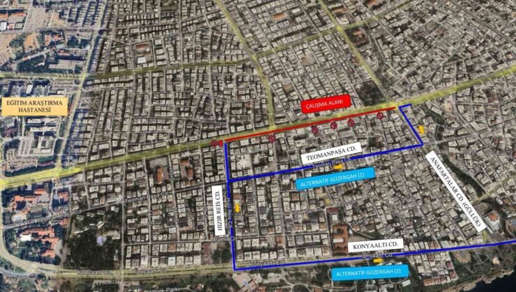 100. Yıl Bulvarı’nda asfalt çalışmaları sürüyor
