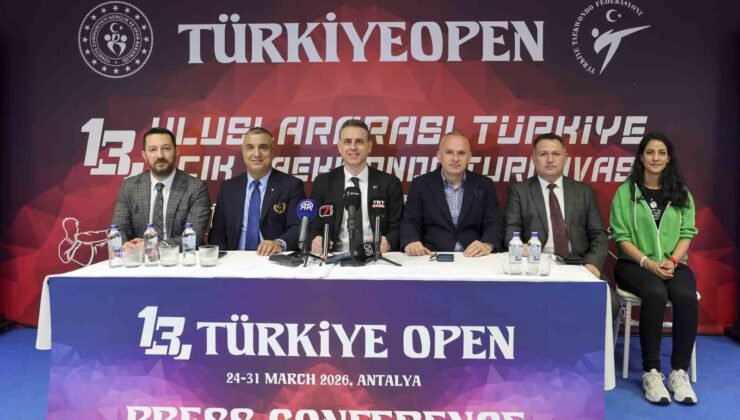 13. Uluslararası Türkiye Açık Taekwondo Turnuvası’nda heyecan yarın başlıyor