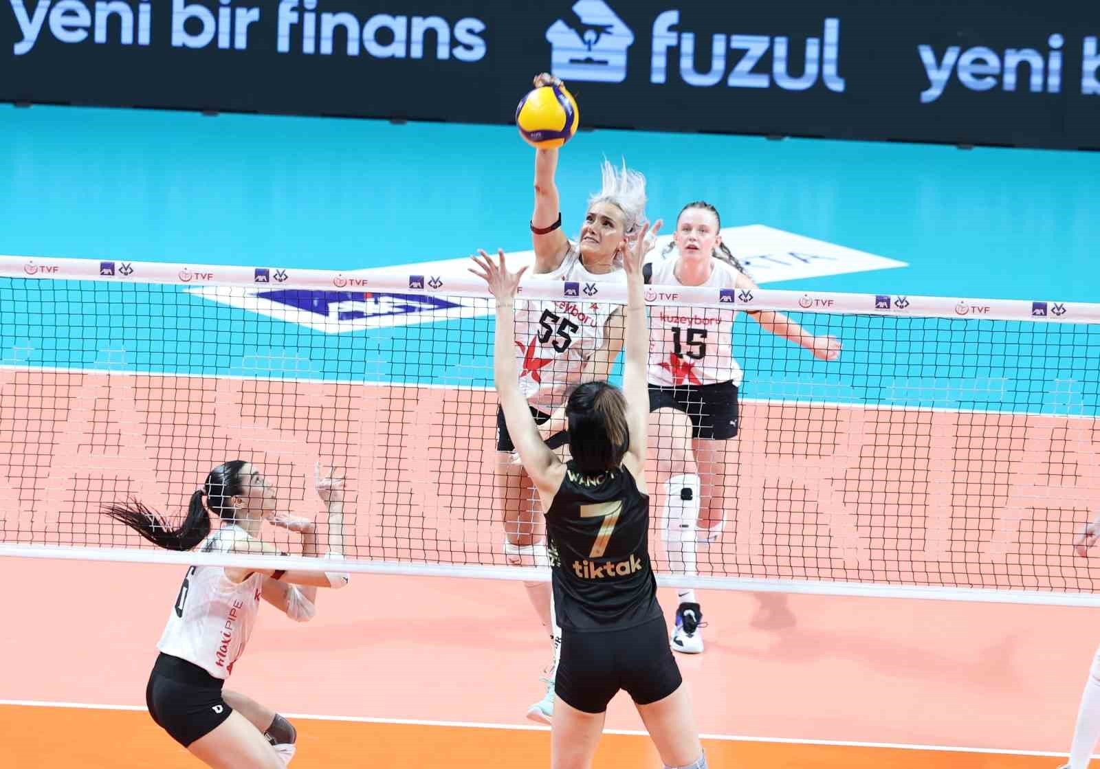 2026 Kadınlar AXA Sigorta Kupa Voley: Galatasaray: 3 – Kuzeyboru: 0