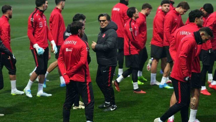 A Milli Futbol Takımı, Romanya maçının hazırlıklarını sürdürdü