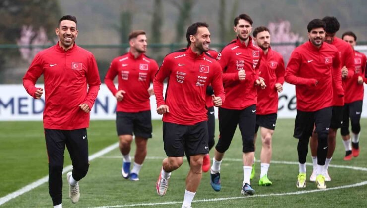 A Milli Takım, Romanya maçı hazırlıklarını sürdürdü