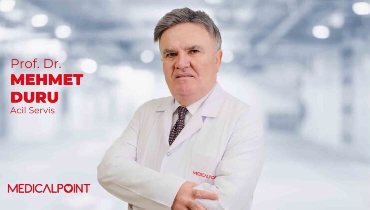 Acil Tıp Uzmanı Prof. Dr. Duru acil servis uyarısı