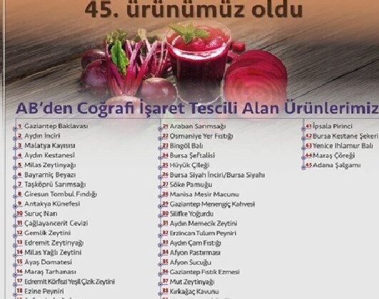 Adana şalgamı, AB’den coğrafi işaret tescili aldı