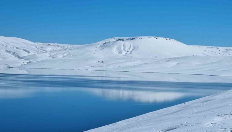 Ağrı’da dondurucu soğuklar etkisini sürdürüyor