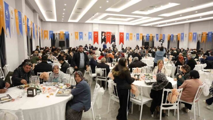 AK Parti Çameli teşkilatı “Gönül Sofrası”nda birlik ve beraberlik mesajı verdi