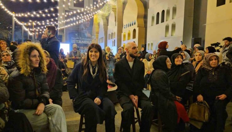 AK Parti İstanbul Milletvekili Derya Ayaydın’dan, gençlere milli futbolcuyla sürpriz ziyaret