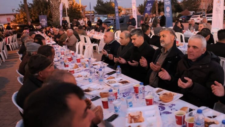 Akdeniz’de Ramazan bereketi iftar sofrasında paylaşıldı