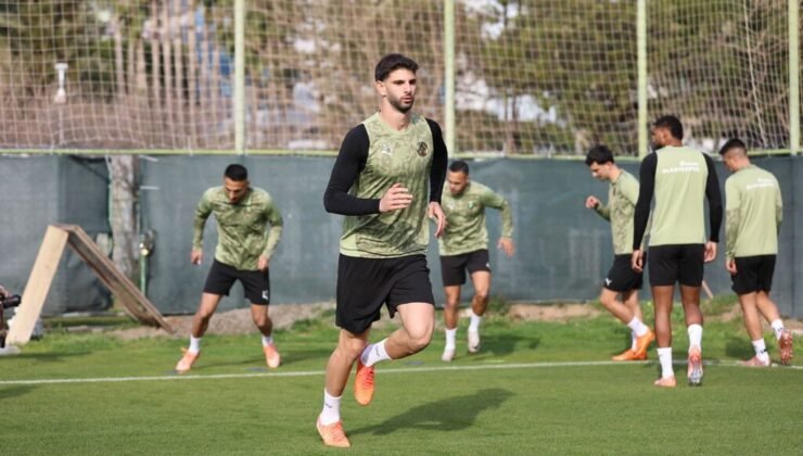 Alanyaspor, Kocaelispor maçı hazırlıklarını tamamladı