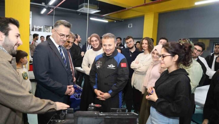 Alper Gezeravcı’dan BTÜ öğrencilerinin TEKNOFEST projelerine tam not