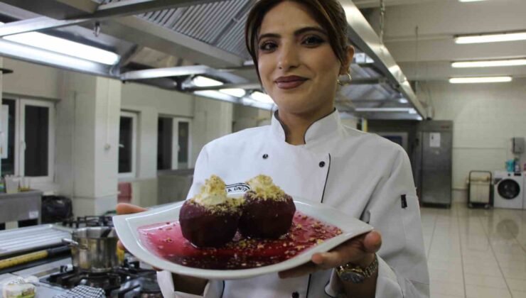 Amasya’da 2 bin yıldır yetiştirilen meyveden yapılan tatlı: Elma tatlısı