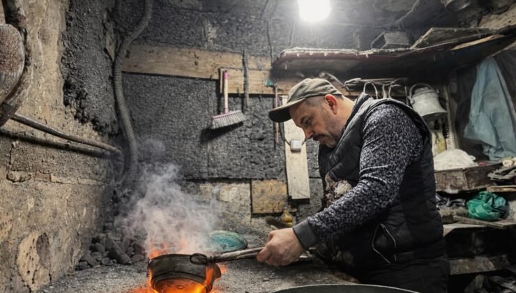 Anadolu’nun köklü mesleklerinden kalaycılık, gün geçtikçe azalıyor