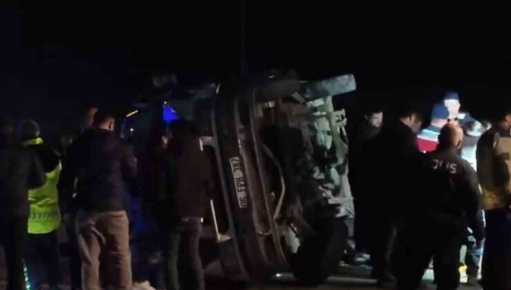 Ankara’da trafik kazası: 2 ölü, 12 yaralı