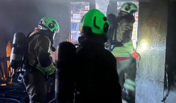 Antakya’da mesken yangını