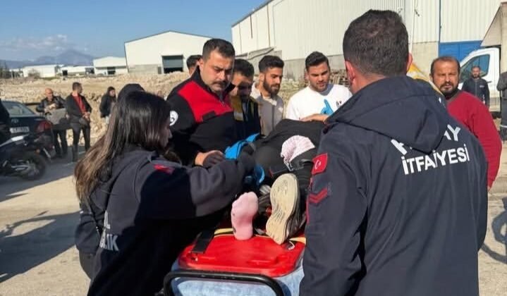 Antakya’da trafik kazası: 1 yaralı