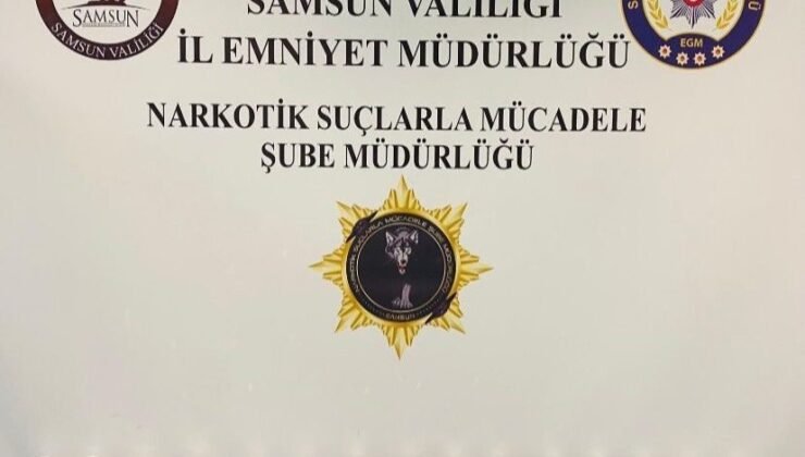 Atakum ve İlkadım’da narkotik operasyonu