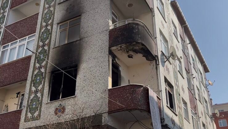 Ataşehir’de madde bağımlısı genç kendi evini ateşe verdi
