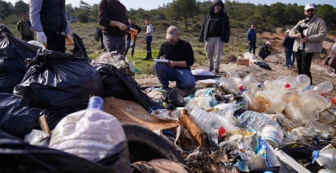 Avrupa Çevre Ajansı Deniz Çöpleri İzleme Programı kapsamında Ayvalık’ta temizlik seferberliği