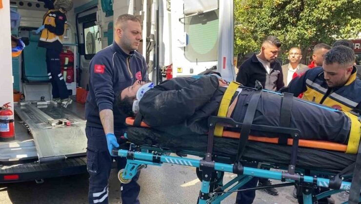 Aydın’da otomobille çarpışan motosikletli yaralandı