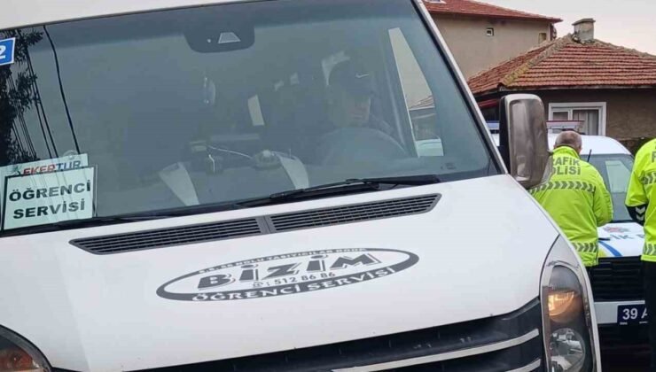 Babaeski’de okul servisleri denetlendi