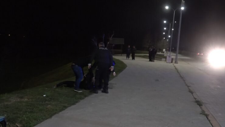 Bafra’da alkollü kadın ekipleri alarma geçirdi