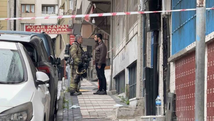 Bağcılar’da yangın tüpü dolumu yapılan iş yerine gaz sızıntısı: 2 işçi 6 sağlık çalışanı zehirlendi