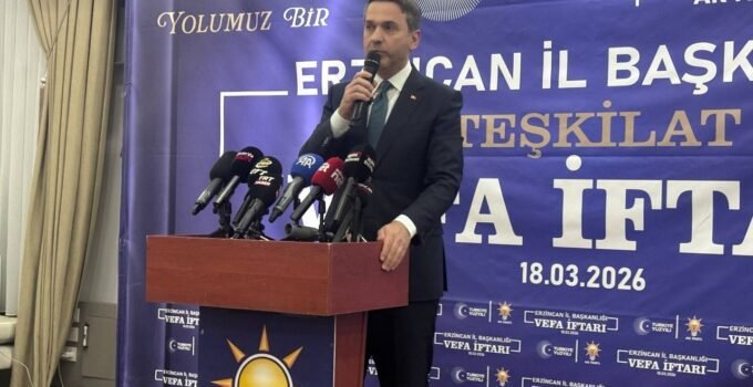 Bakan Bayraktar Erzincan’da konuştu: “Enerjide güçlü Türkiye için birlik şart”