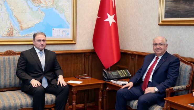 Bakan Güler, Azerbaycan Savunma Sanayii Bakanı Mustafayev ile görüştü