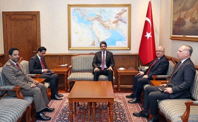 Bakan Güler, Katar Ankara Büyükelçisi Al-Henzab’ı kabul etti