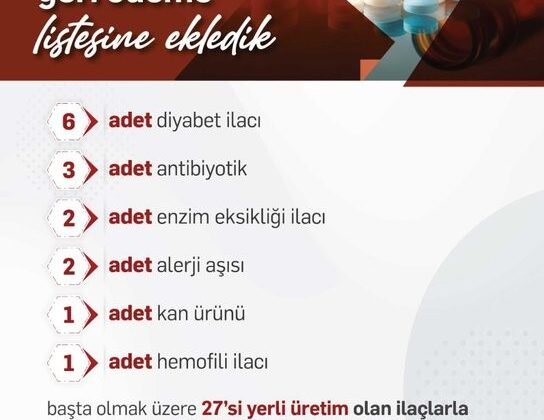 Bakan Işıkhan 36 ilacın geri ödeme sistemine alındığını duyurdu