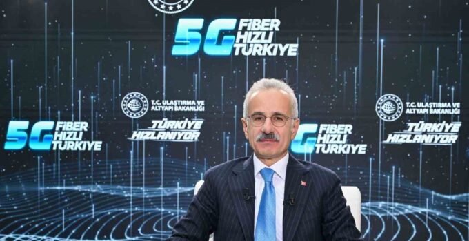 Bakan Uraloğlu: “5G hizmetlerini 2 yıl içerisinde ülkemizin her noktasında hizmete sunmayı hedefliyoruz”