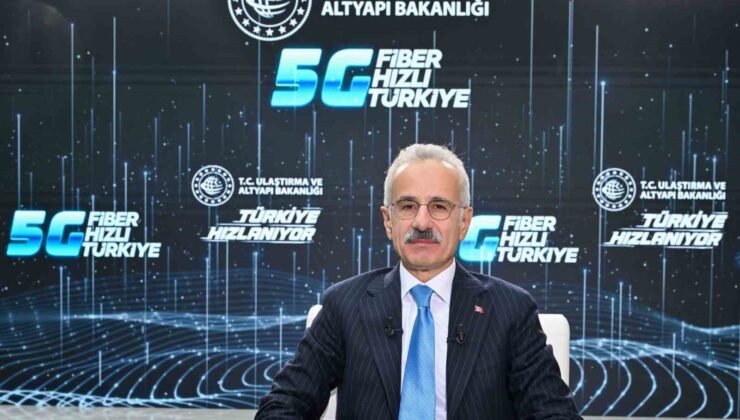 Bakan Uraloğlu: “5G hizmetlerini 2 yıl içerisinde ülkemizin her noktasında hizmete sunmayı hedefliyoruz”
