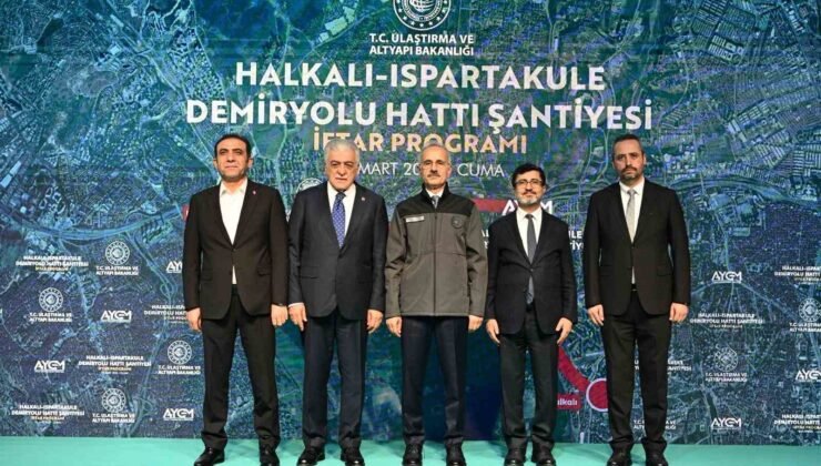 Bakan Uraloğlu: “Halkalı-Ispartakule Hattı’nda sene sonuna kadar yapım çalışmalarını bitirip sene başında test çalışmalarımıza başlayacağız”