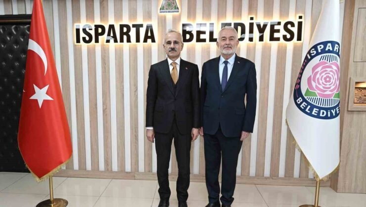 Bakan Uraloğlu: “Isparta’da güzel işler yapılıyor”