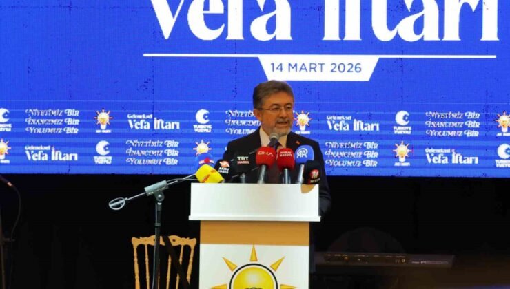 Bakan Yumaklı: “Biz bölgemizde huzurun hakim olmasını isteyen bir ülkeyiz”