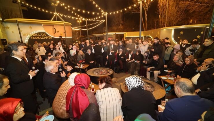 Bakanlar vatandaşlarla ateş başında sohbet etti