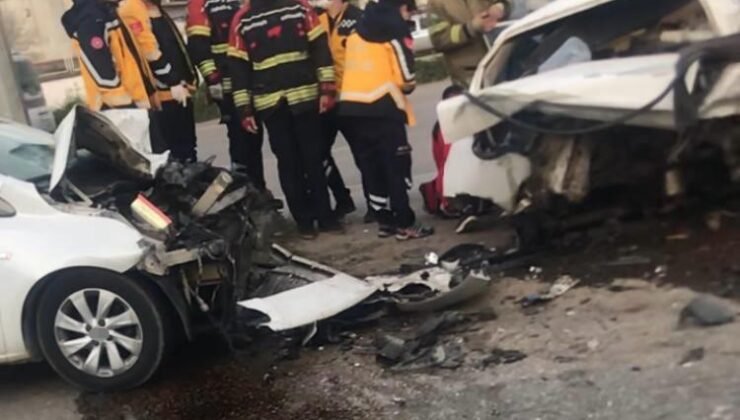 Bandırma’da 4 araçlı zincirleme kaza: 1 ölü, 1 yaralı