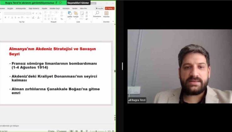 BARÜ’de Çanakkale Cephesi ve 18 Mart Boğaz Zaferi anlatıldı