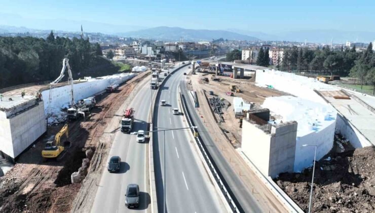 Başiskele Kavşağı projesinin yüzde 54’ü tamamlandı