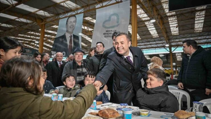 Başkan Akın Havranlı hemşehrileriyle aynı sofrada buluştu