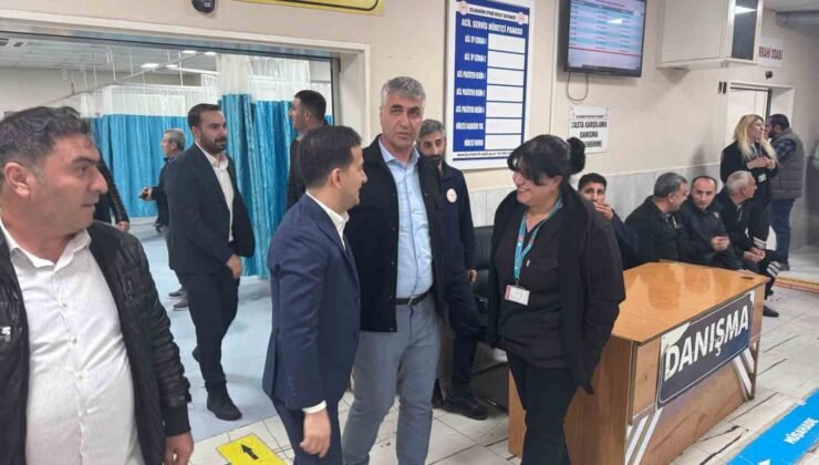 Başkan Aküzüm bayramda çalışanlarla bir araya geldi