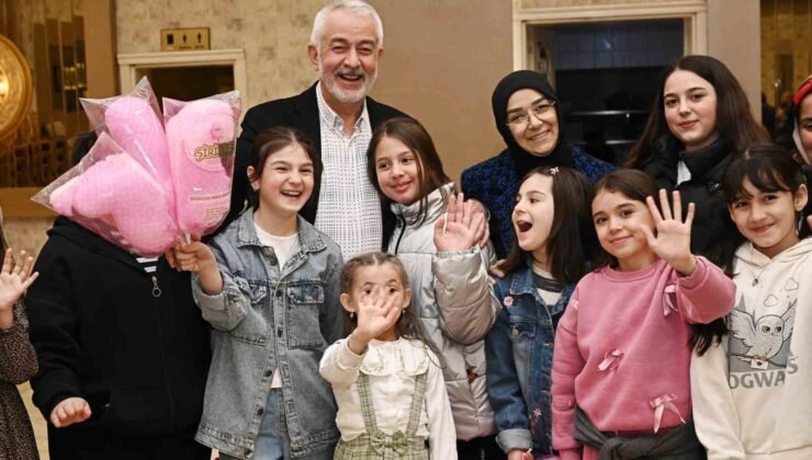 Başkan Başdeğirmen, çocuklarla iftarda buluştu