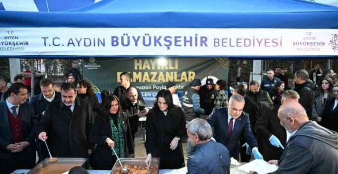 Başkan Çerçioğlu, Büyükşehir Belediyesi ve ASKİ personelleri ile iftar sofrasında buluştu