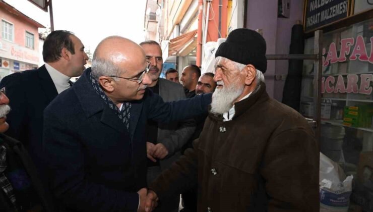 Başkan Er Arapgir’e müjde: “Çarşı meydanının altyapısını tamamladık”