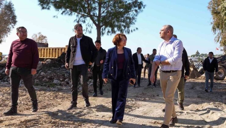 Başkan Gençay: “Mavişehir’de Atatürk Kültür ve Yaşam Alanı hızla yükseliyor”